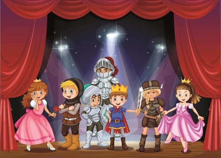 Puzzel theatervoorstelling 100 stukjes