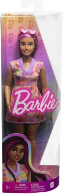 Barbie Fashionistas pop in jurk met hartjes