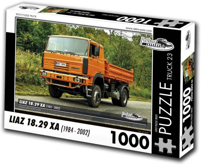 Puzzel RETRO-AUTA ŠKODA LIAZ 18.29 XA (1994–2002) – 1000 stukjes