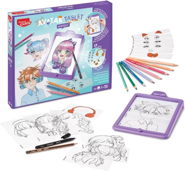 Creatieve tekentablet Maped Manga Avatar