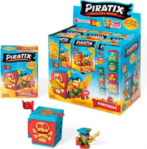 Piratenspeelfiguur Golden Treasure Fortress