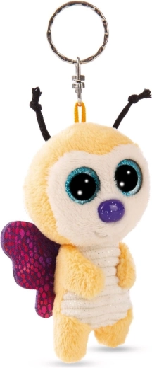 NICI Glubschis pluchen sleutelhanger vlinder Sunshine Lou 9 cm - 1 stuk