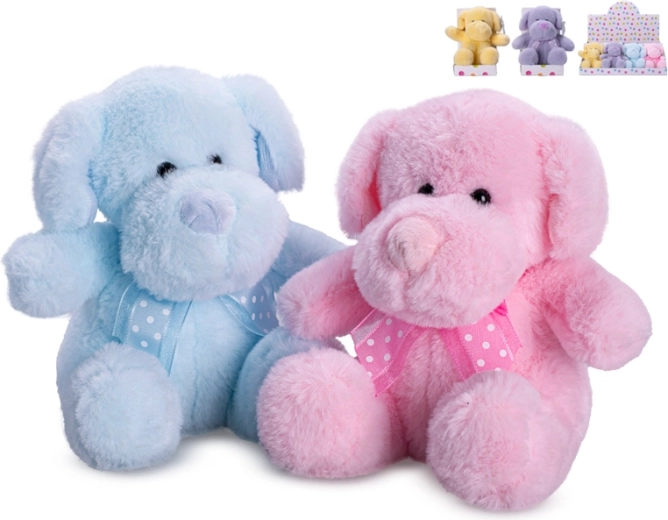 Pluche hondje 15 cm – zittend