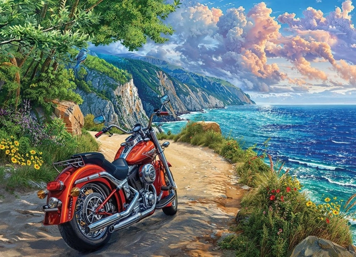 Puzzel Aankomst 500 stukjes van Cobble Hill