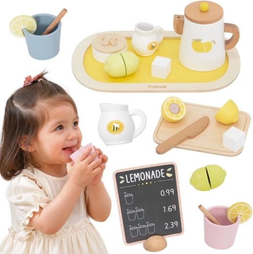 Houten limonadeset PolarB
