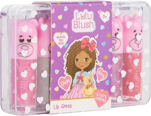 Create It! LuluBlush kinderlipgloss – set van 6 stuks