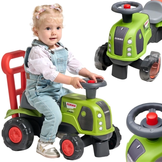 Loopwagen en duwwagen FALK Claas Arion 470 met stuur met claxon