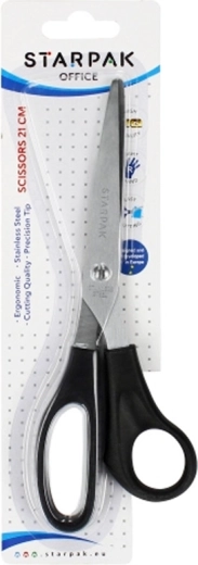 Zwarte kantoorschaar 21 cm - 1 stuk