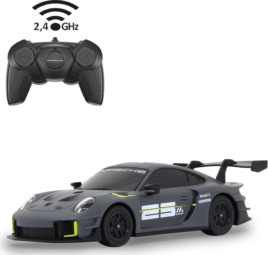 Radiografisch bestuurbare auto JAMARA Porsche 911 GT2 RS Clubsport 25 1:24 grijs