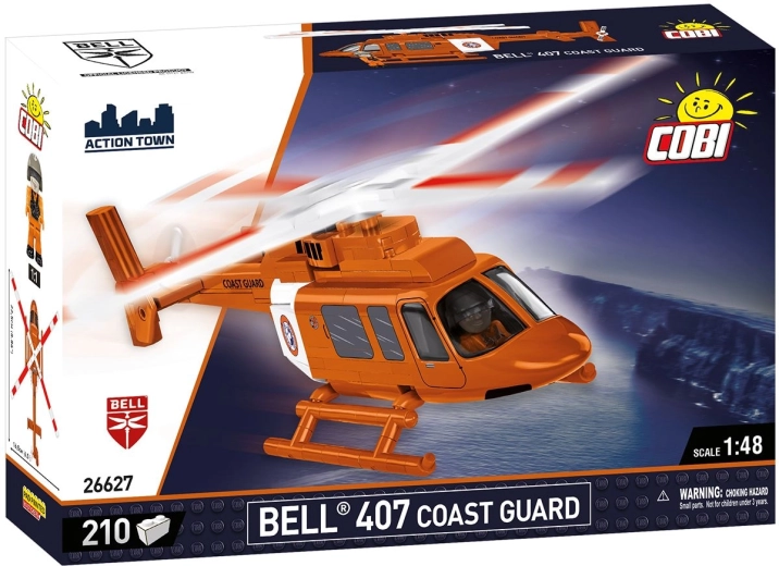Cobi Bell 407 kustwacht 1:48 (210 onderdelen)