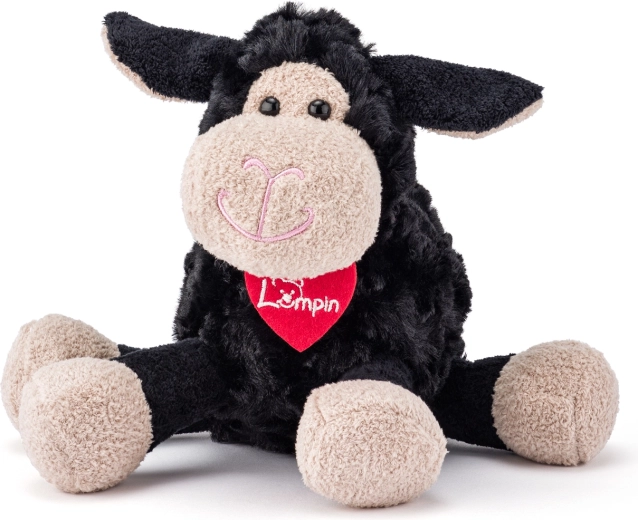 Schaapje Olivia zwart pluche 17 cm
