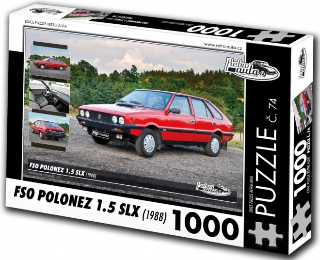 Puzzel Retro-Auto's FSO Polonez 1.5 SLX 1000 stukjes