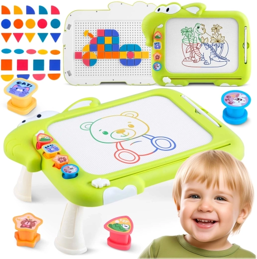 Ricokids magnetisch tekentablet met tafeltje en mozaïek rk-823 - 1 stuk