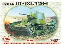 Plastic bouwpakket van de tank OT-134 / T-26 Mirage Hobby