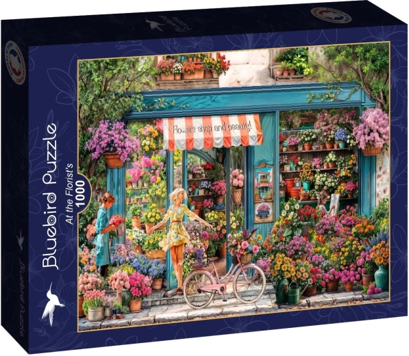Bluebird-puzzel In de bloemenwinkel 1000 stukjes
