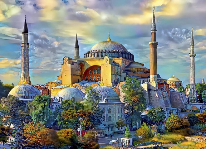 Puzzel BLUEBIRD Hagia Sophia Istanbul 1000 stukjes