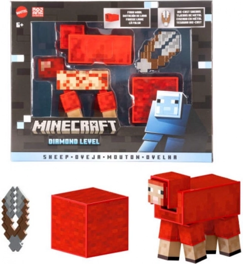 Minecraft-figuur Schapen op Diamantniveau