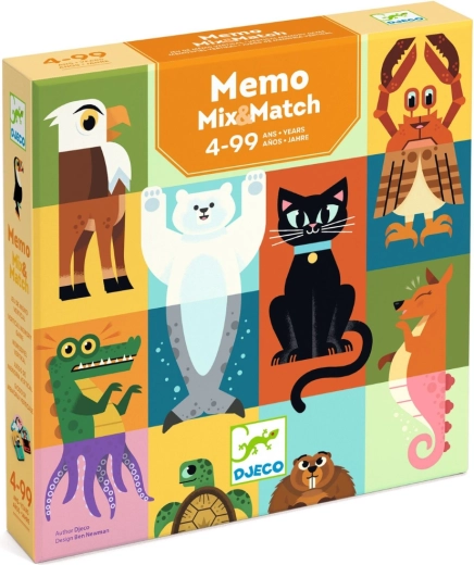Djeco geheugenspel mix & match