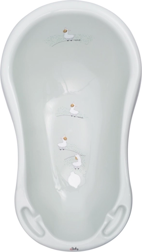 Maltex babybadje met stop Lama Minimal 84 cm – saliegroen