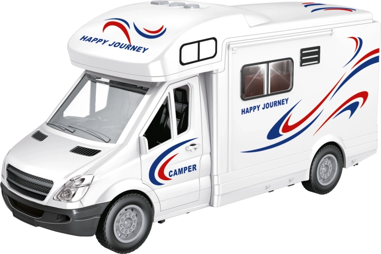 Camper met geluiden en licht 1:14 CITY SERVICE CAR