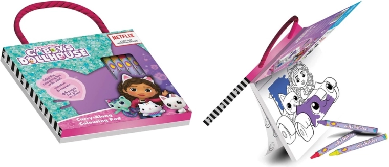 Gabby kleurboek met potloden – Gabby’s magische huis