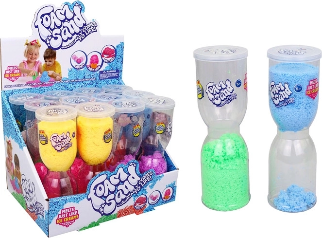 Zand in een zandloper – speelgoed voor kinderen