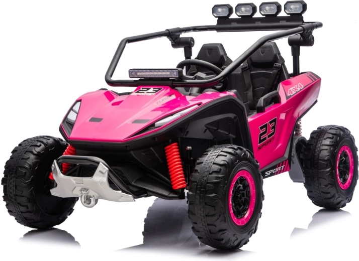 Kinder elektrische buggy Turbo roze