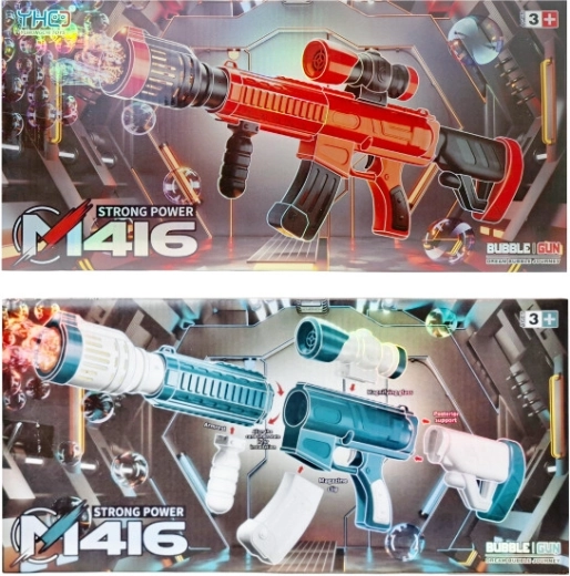 Bellenblaaspistool met lichteffecten