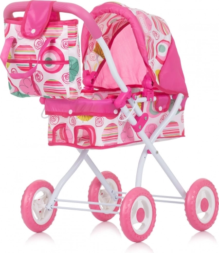 Diepe poppenwagen Chipolino Emily, multicolor