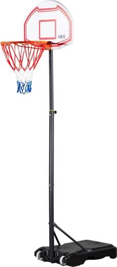Basketbalring NILS ZDK018 mobiel met verstelbare hoogte