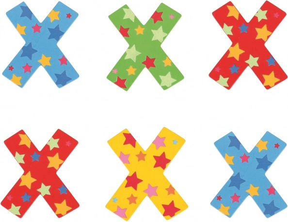 Houten letter Sterretje X van Bigjigs Toys