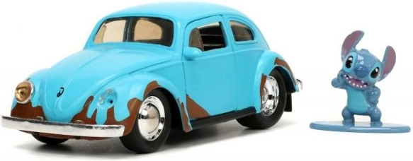 Lilo & Stitch auto 1959 VW Beetle 1:32 met Stitch-figuur