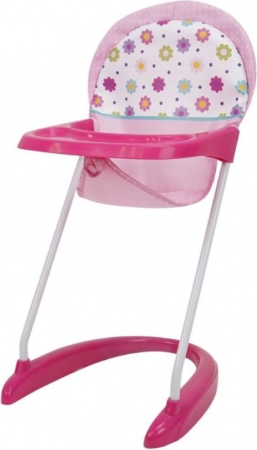 Hoge stoeltje voor pop Crew Spring Pink