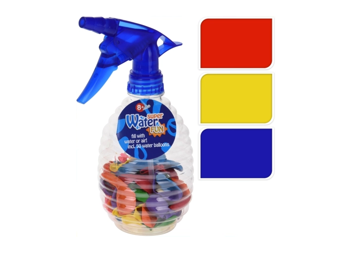 Leuk set Super Water Fun – waterballonnen met pompje 500 ml