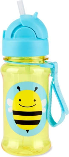 Skip Hop Zoo Tritan-fles met rietje Bij 355 ml