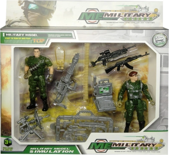 Militaire set met figuren en accessoires