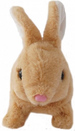 Beige konijntje op batterijen