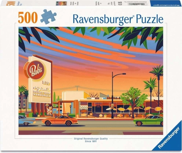 Ravensburger puzzel Amerikaanse restaurant 500 stukjes
