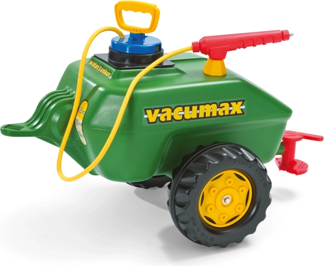Rolly Toys Vacumax groene tankwagen met pomp en sproeier