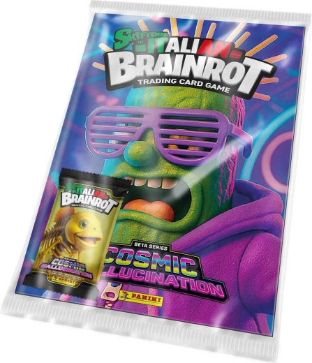 Panini Skifidol Italian Brainrot TCG Cosmic Hallucination startset – album en booster