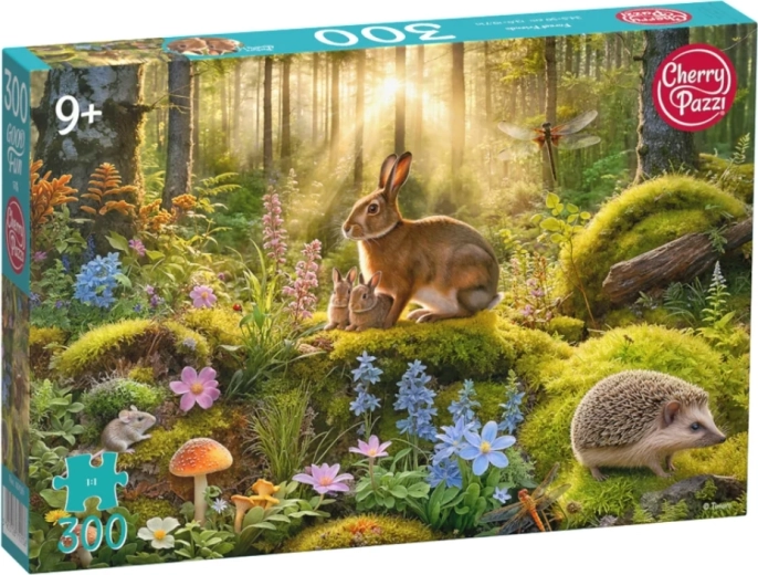 Cherry Pazzi-puzzel Konijntjes in het bos, 300 stukjes