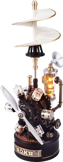 ROKR 3D mechanische puzzel Da Vinci’s helikopter met LED-verlichting