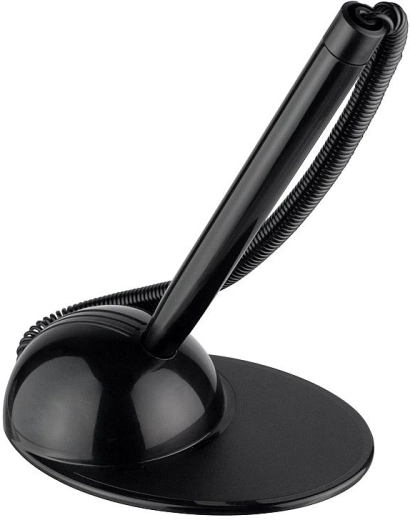 Balpen in houder ICO T-pen, zwart