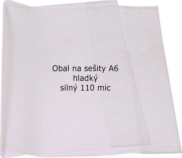 Omslagen voor schriften A6, 110 micron, set van 10 stuks