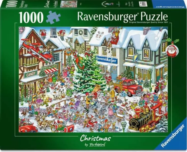 Ravensburger puzzel Ray's Comic Kerstmis 1000 stukjes