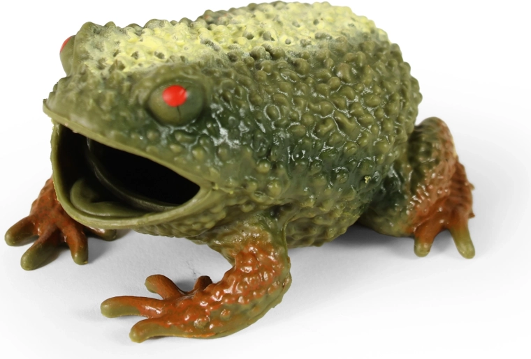 Rubberen kikker 10 cm