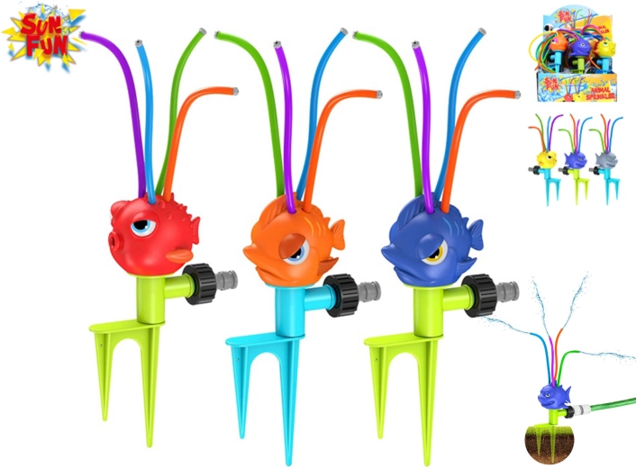 Tuin-sproeier voor kinderen in de vorm van zeedieren Sun Fun