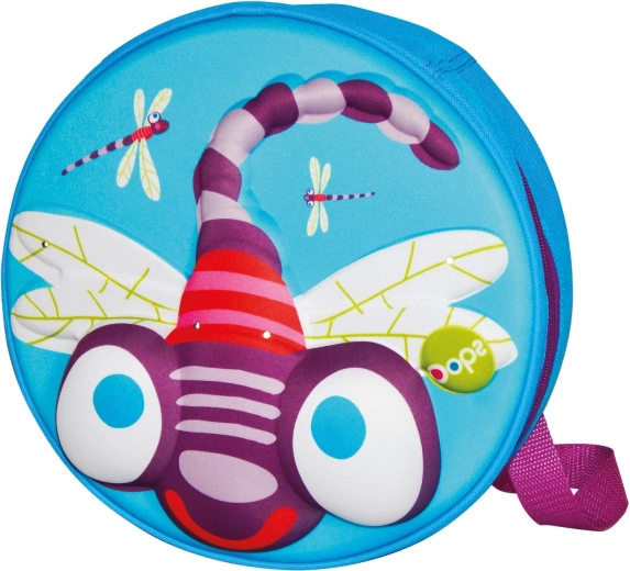 Ronde kinderrugzak met libellenmotief 36 cm