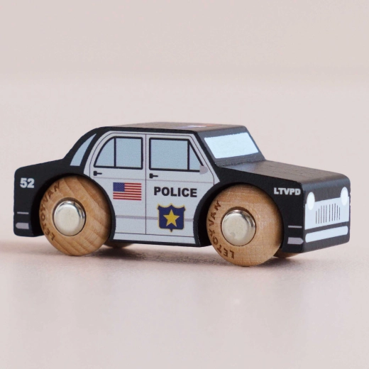 Houten politieautootje Sam – Le Toy Van