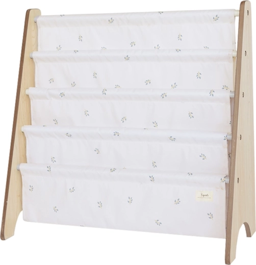 3 Sprouts boekenstandaard recycled blueberry/taupe